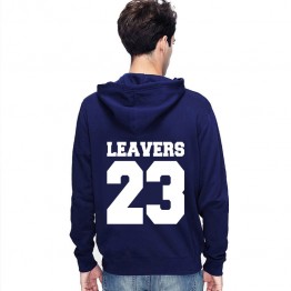 New Leavers Hoodie Solid numbers printed on the back